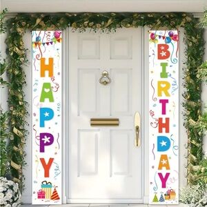 Door Decoration Birthday Party Banner Set NEW